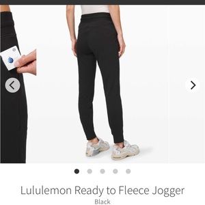Lululemon Ready to Fleece Jogger